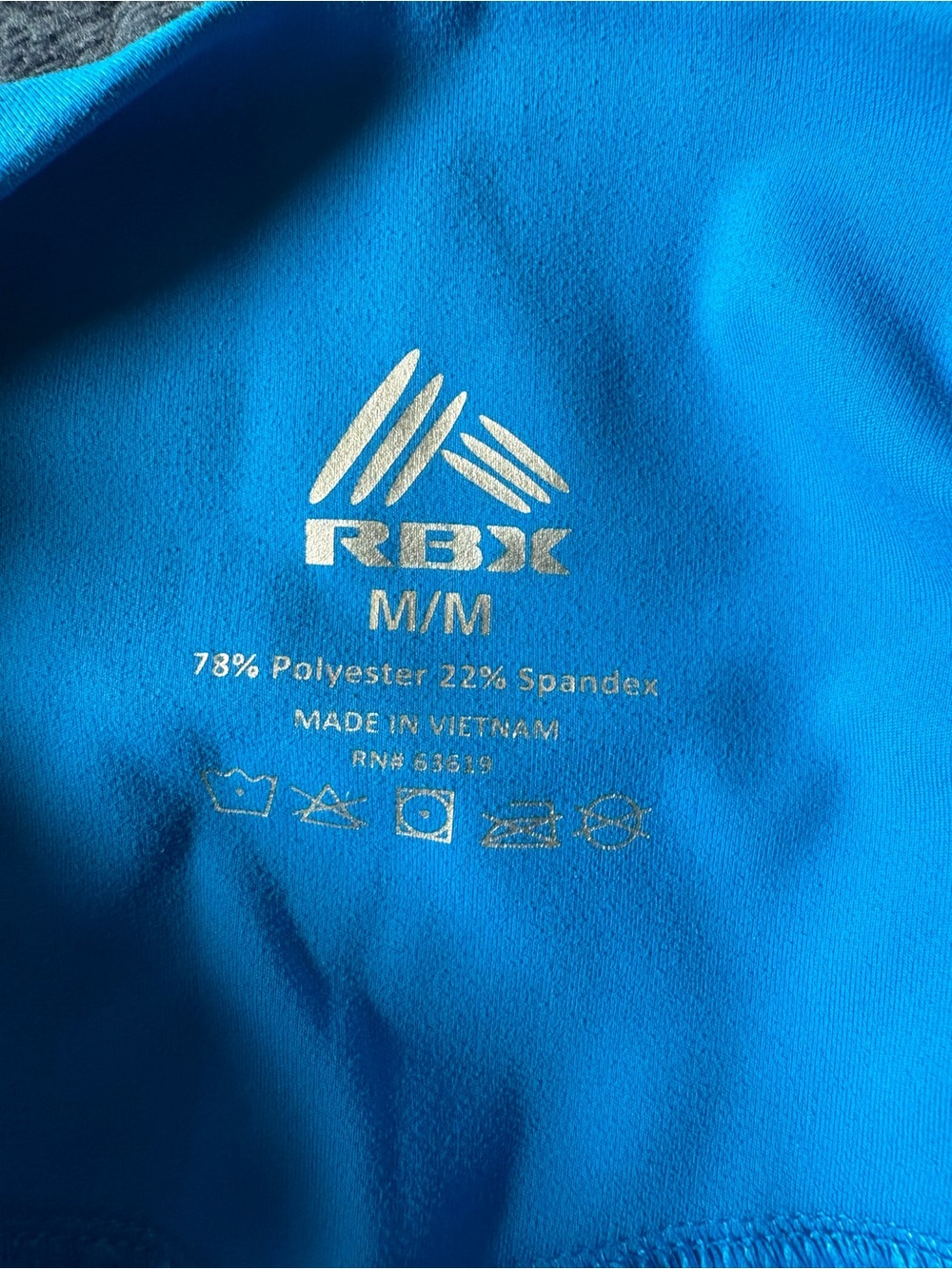 RBX Vibrant Teal High-Waist Bike Shorts - Picture 3 of 3